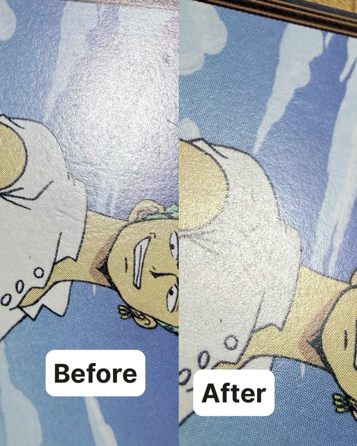 Zoro · chi tiết · TRƯỚC / SAU